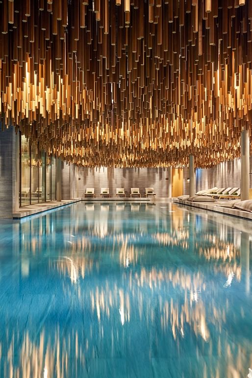 Other Lighting Designs Winner Cave Pool by Martin V. Cook of C&A Design Group. Image: Mikael Benard