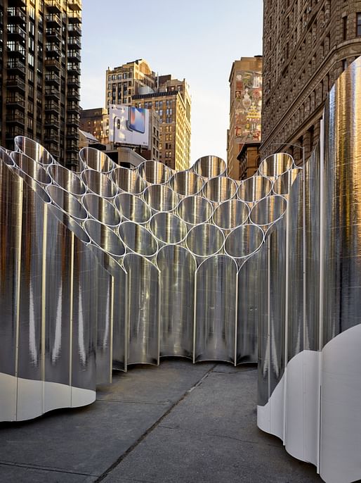 “Flatiron Reflection” by Future Expansion Architects. Photo: Noah Kalina.