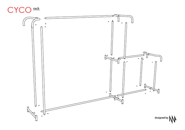 Minimalist rack CYCO