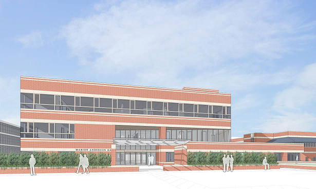 North Entry Rendering