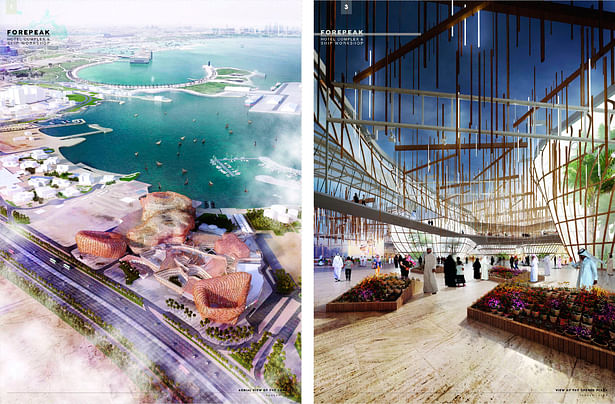 AGI Architects; Ship Workshop & Hotel Complex, Doha