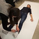 Body mapping exercise during Intensives week.