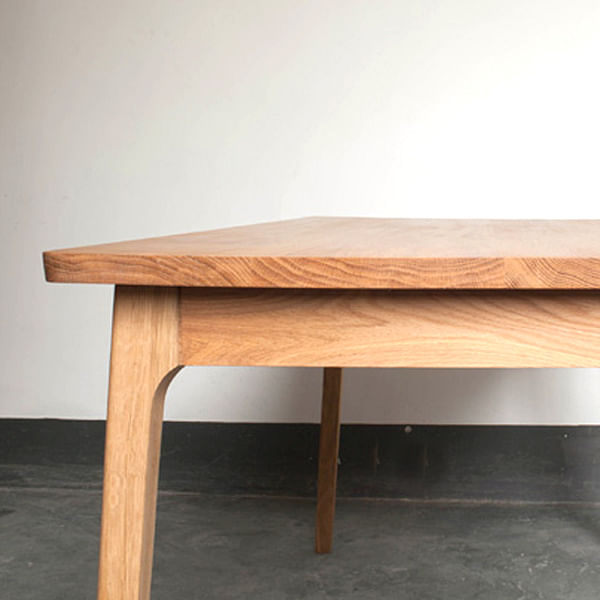 Decor8 Modern Furniture Hong Kong - Ando Solid Wood Oak Dining Table