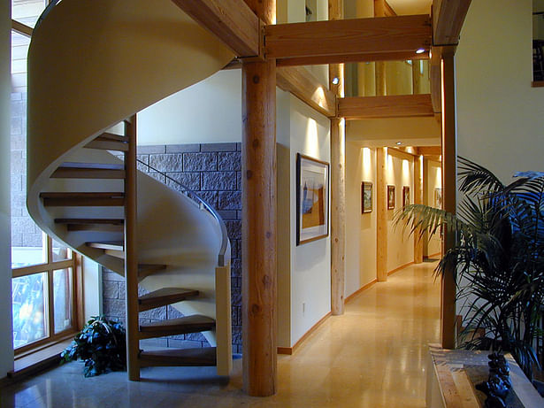 Interior Stair at Entry