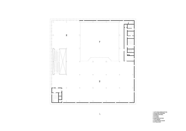 Floor plan, F02 (Image: HENN)
