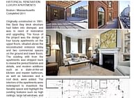 Historical Renovation: Luxury Apartments