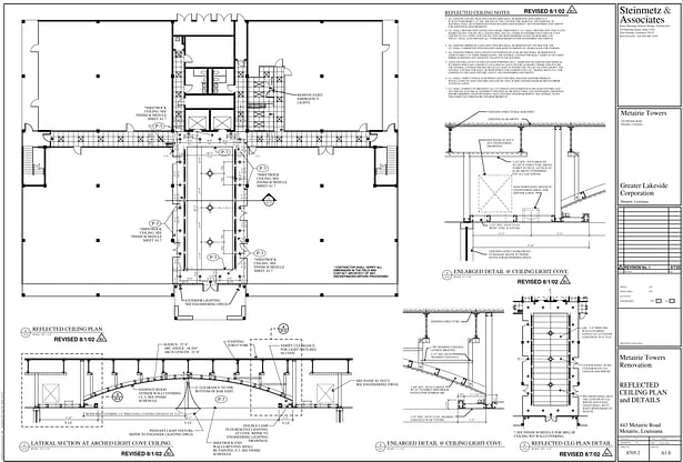 Reflective Ceiling Plan and Details
