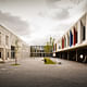 Secondary School, Braamcamp Freire Pontinha in Lisbon, Portugal by cvdb arquitectos; Landscape architecture: F&C Arquitectura Paisagista; Photo: invisiblegentleman.com