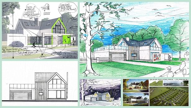 CONCEPTUAL ARCHITECTURAL DESIGN AND FREEHAND DRAWING BY ANDREW LUDEW