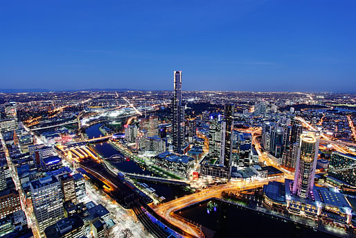 Melbourne by night. Image: Wikimedia Commons