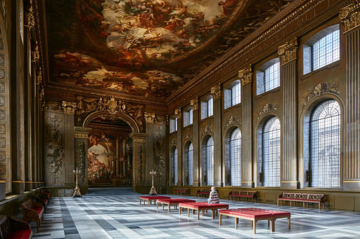 Shortlisted: Painted Hall by Hugh Broughton Architects © James Brittain