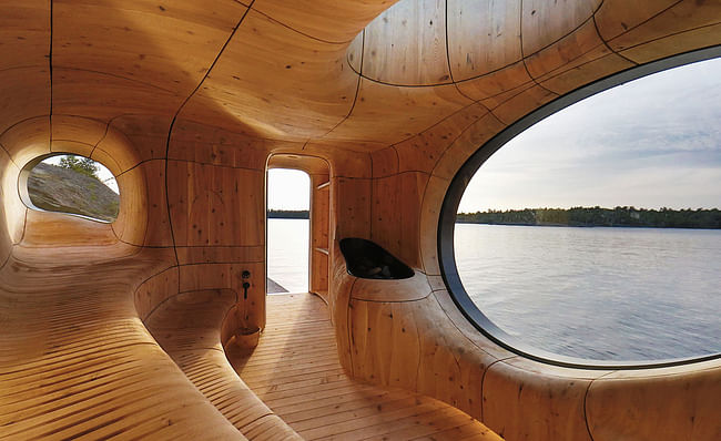 World Architecture Festival 2015 shortlist - Grotto Sauna by PARTISANS