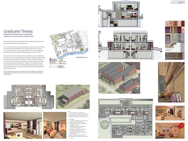 independent Living Residence, Typical Unit and Assisted Living Care Facility, Typical Floor and Unit