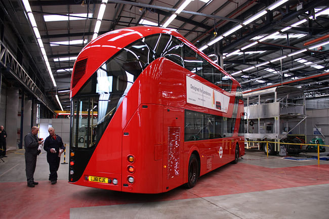 New Bus for London, London, UK - 2011. Photo: Heatherwick Studio.