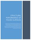 Structural Performance of Folded Structures Paper