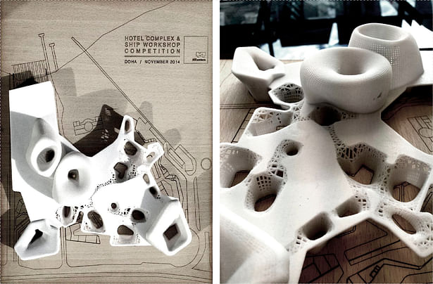 3D ceramic powder printer model