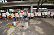 Flash mob at the University Metrorail station 