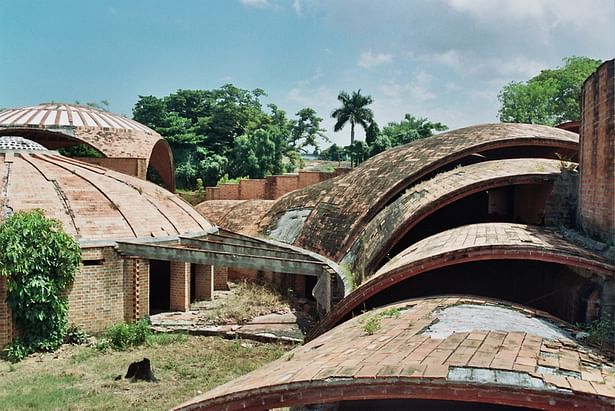 School of Ballet in a ruinous state. 1998