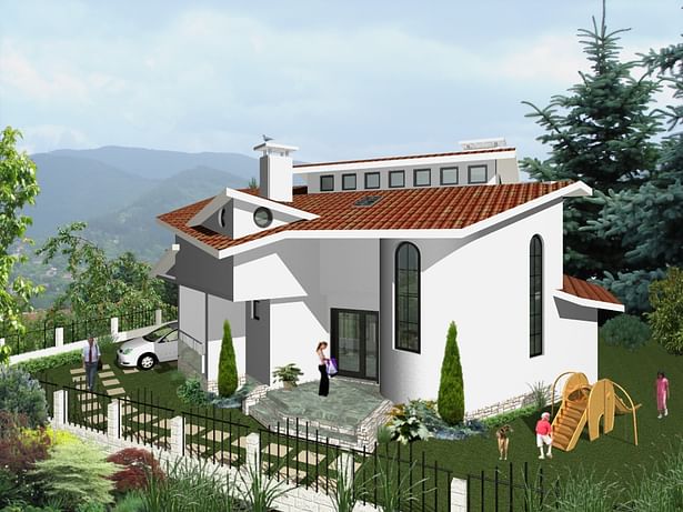 Private House Villa Radina - elevation