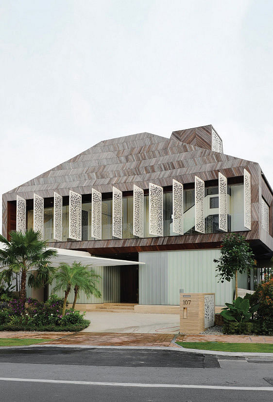 Stereoscopic House, Singapore, 2007–12. Photo: Daniel Sherif