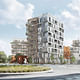 a/LTA’s winning Intergenerational Residence proposal in Rennes, France. Image © FOZR