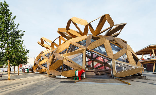 Copagri Pavilion ‘Love IT’ for Expo Milano 2015. Photo by Marcela Grassi.