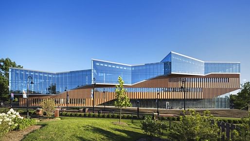 The Kent State Center for Architecture and Environmental Design by Weiss/Manfredi. Photo: Albert Vecerka/Esto 