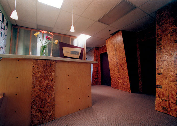 Entry using OSB and Maple plywood