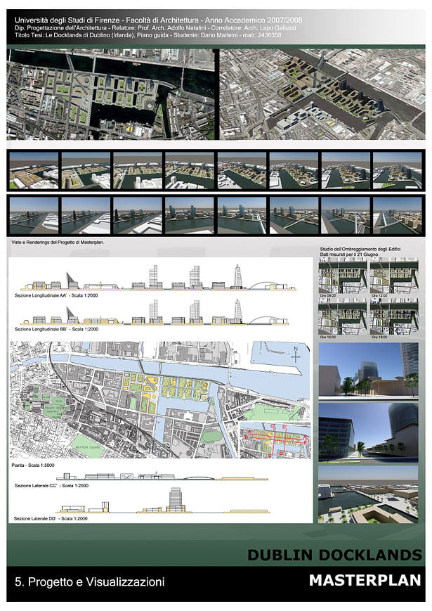 Thesis for M.Arch Projecting and Urban Planning (part of work)