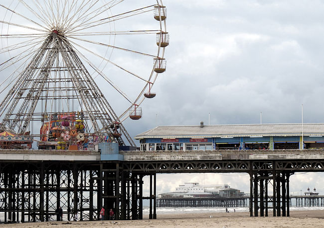 Runner-up in the Architecture and Place category: Uwe Schmidt-Hess - Blackpool Central Pier