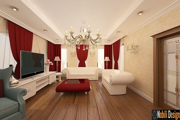 Proiecte design interior realizate cu mobila italiana