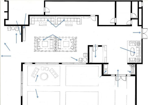 Lobby floor plan - proposal