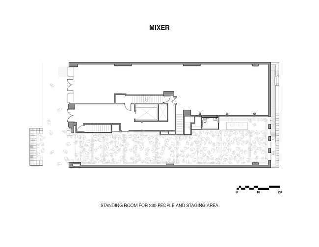 Mixer. Ground/Work Competition Finalist Entry by Of Possible Architectures. Image courtesy of OPA.