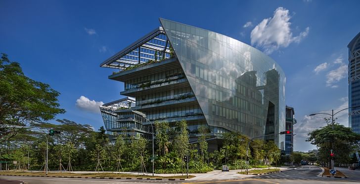 Sandcrawler, Singapore. Designed by Andrew Bromberg at Aedas. Photography: Paul Warchol.
