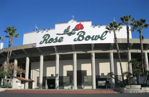​Rose Bowl, originally designed by Myron Hunt​ and restored by D’AIQ Architects, located in Pasadena, CA. Image: DAIQ.