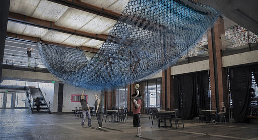 "The Pulp Canopy" by Katie Donahue and Mason Limke of MYKA. Image courtesy of Bigger than a Breadbox competition.