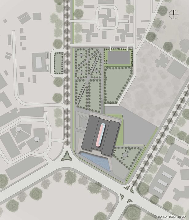 SITE PLAN OF PROPOSED INDIAN NATIONAL WAR MUSEUM