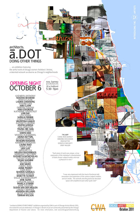 ...a.DOT Poster . . . just finished 1 of a series (a collaboration between Mindy Viamontes and Myself)