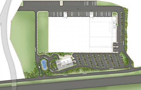 V. Suarez Office Building and Warehouse Site Plan