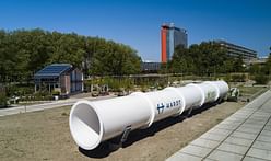 Work on Europe's first hyperloop test facility in Delft has been completed