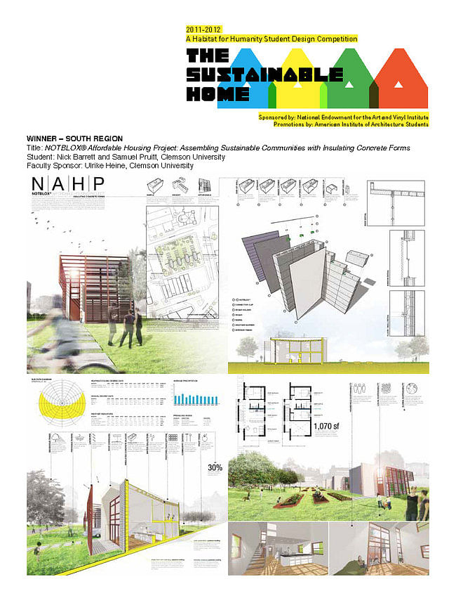 'NOTBLOX® Affordable Housing Project- Assembling Sustainable Communities with Insulating Concrete Forms.'.