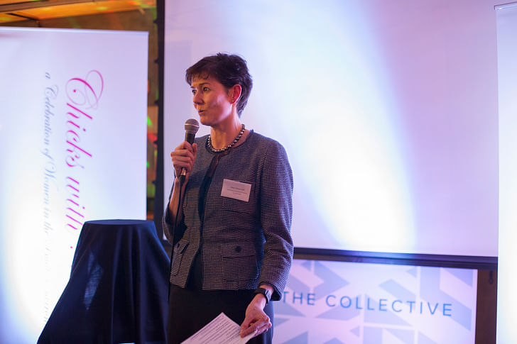 Alison Nimmo CBE, Chief Executive of The Crown Estate, speaking at The Collective, January 2016.