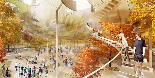Forest of Music render image courtesy of Sou Fujimoto Architects