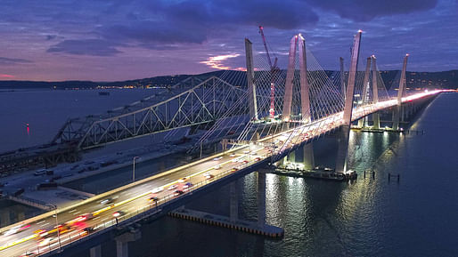 Mario Cuomo Bridge located in Tarrytown, NY. Prize Bridge Awards photo, courtesy of NSBA.