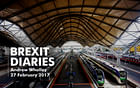 Brexit Diaries: Andrew Whalley of Grimshaw, 27 February 2017