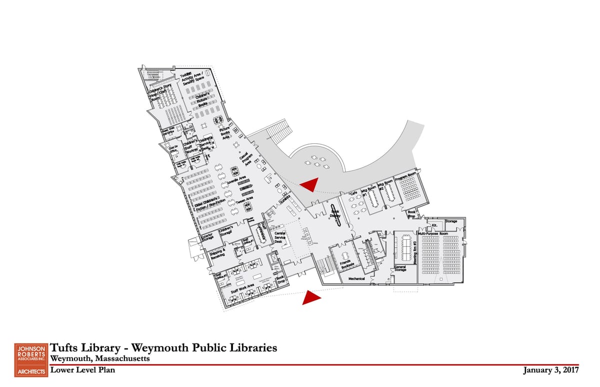 Tufts Library Michael Bellefeuille Archinect