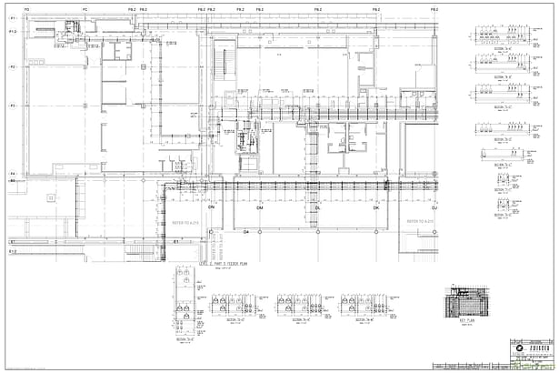Electric Construction Plan, First Floor Plan, West Campus