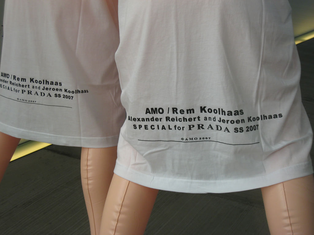 Prada+AMO tees | News | Archinect