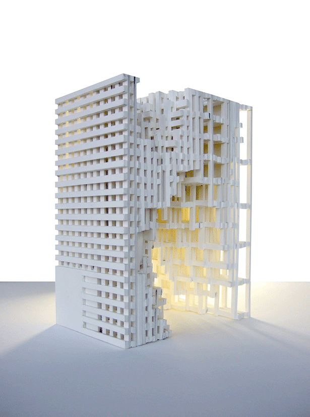stacked study model