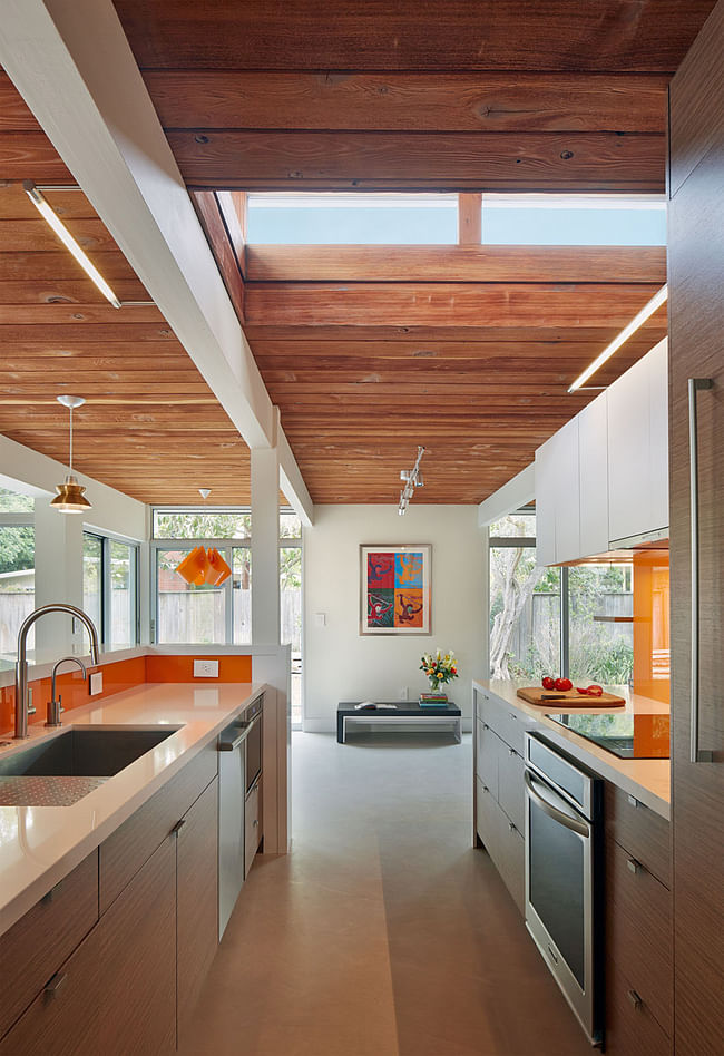 Eichler Remodel and Addition in Palo Alto, CA by jones | haydu; Photo: Bruce Damonte